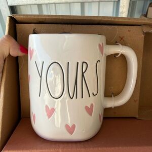 Heart Design White Mug
